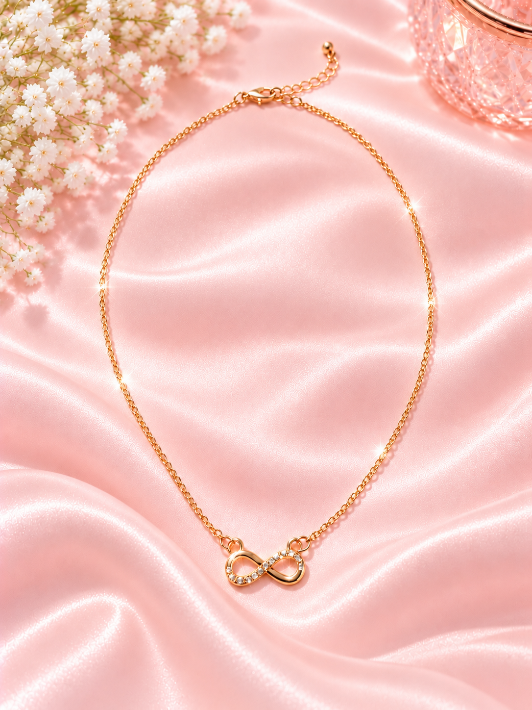 Opaluxe Infinity Necklace