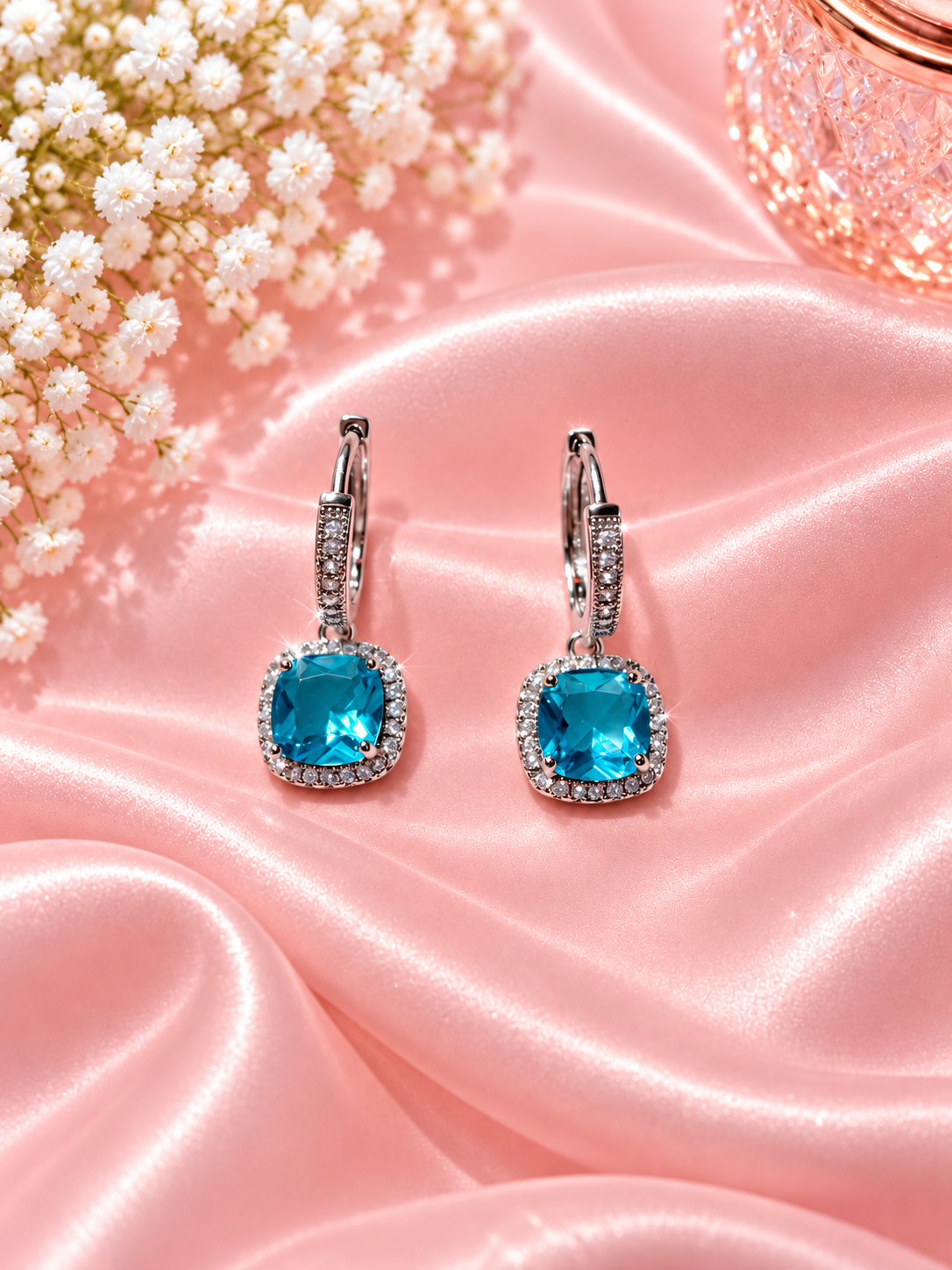 Opaluxe Crystal Drop Earrings