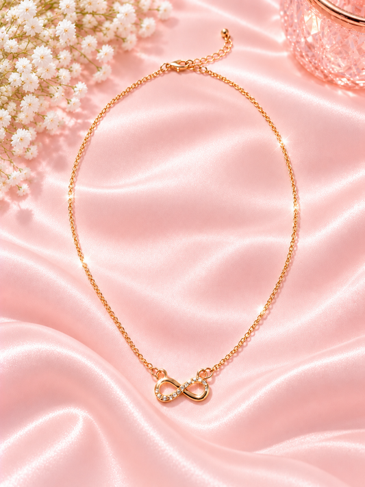 Opaluxe Infinity Necklace