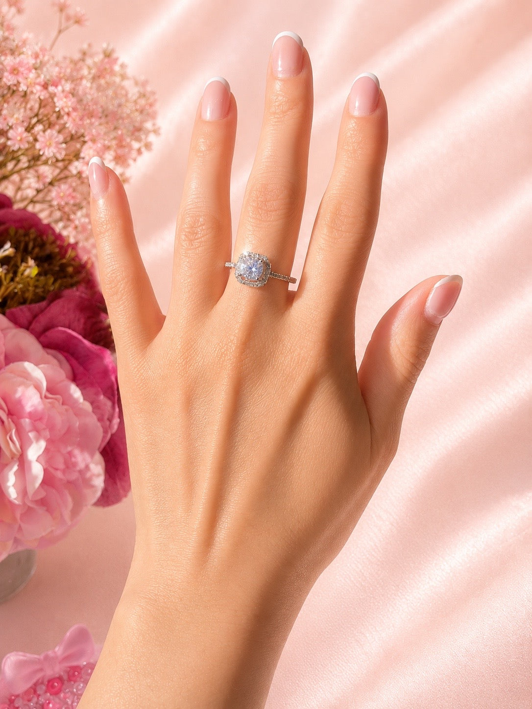 Halo Sparkle Ring