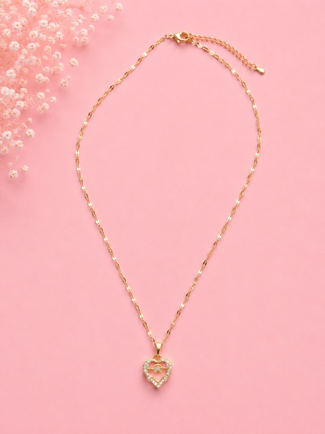 Golden Heart Necklace
