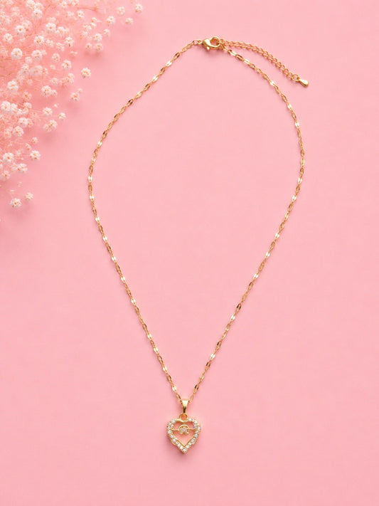 Golden Heart Necklace