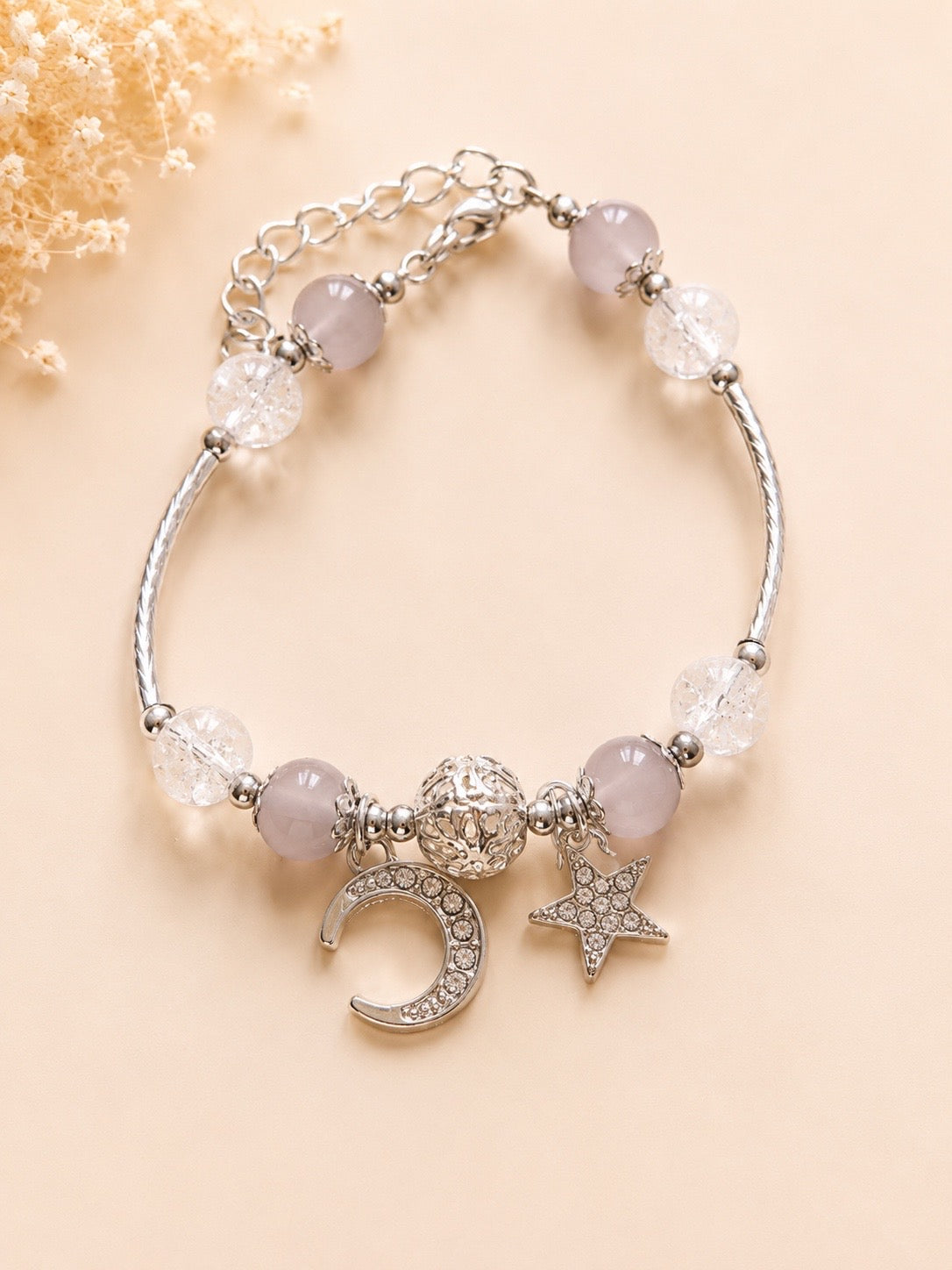 Celestial Moon & Star Dreams Bracelet