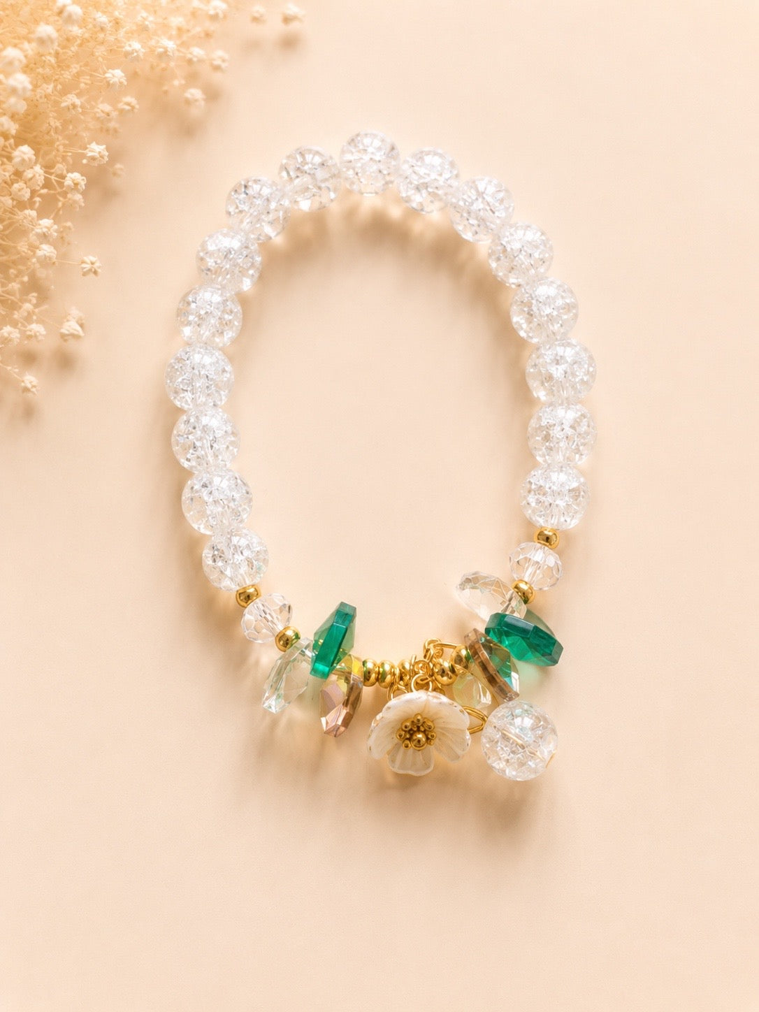 Crystal Blossom Bracelet Collection