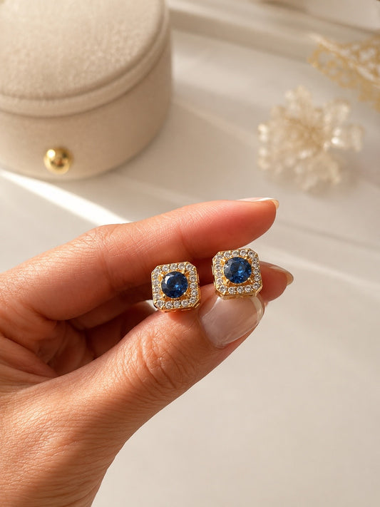 Halo Stud Earrings