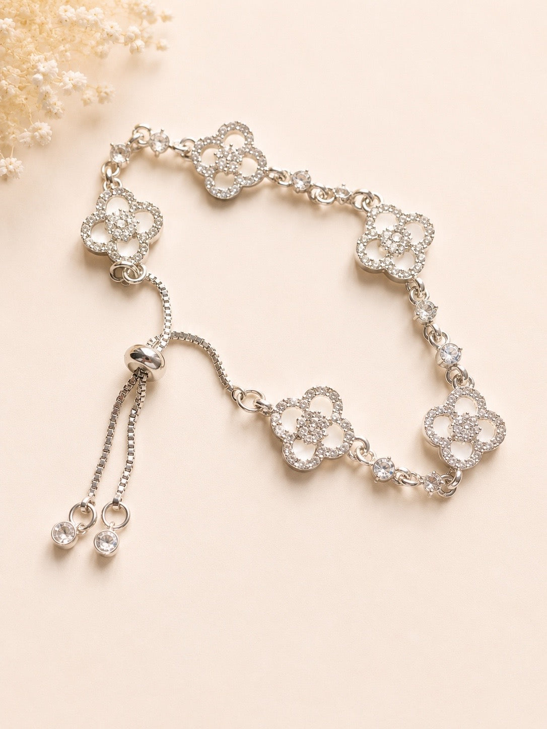 Blush Rose Bloom Bracelet