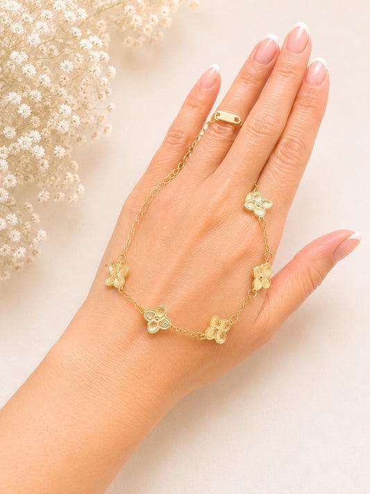 Golden Blossom Bracelet