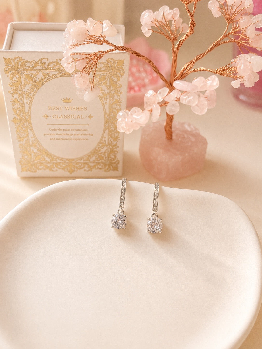 Crystal Drop Earrings
