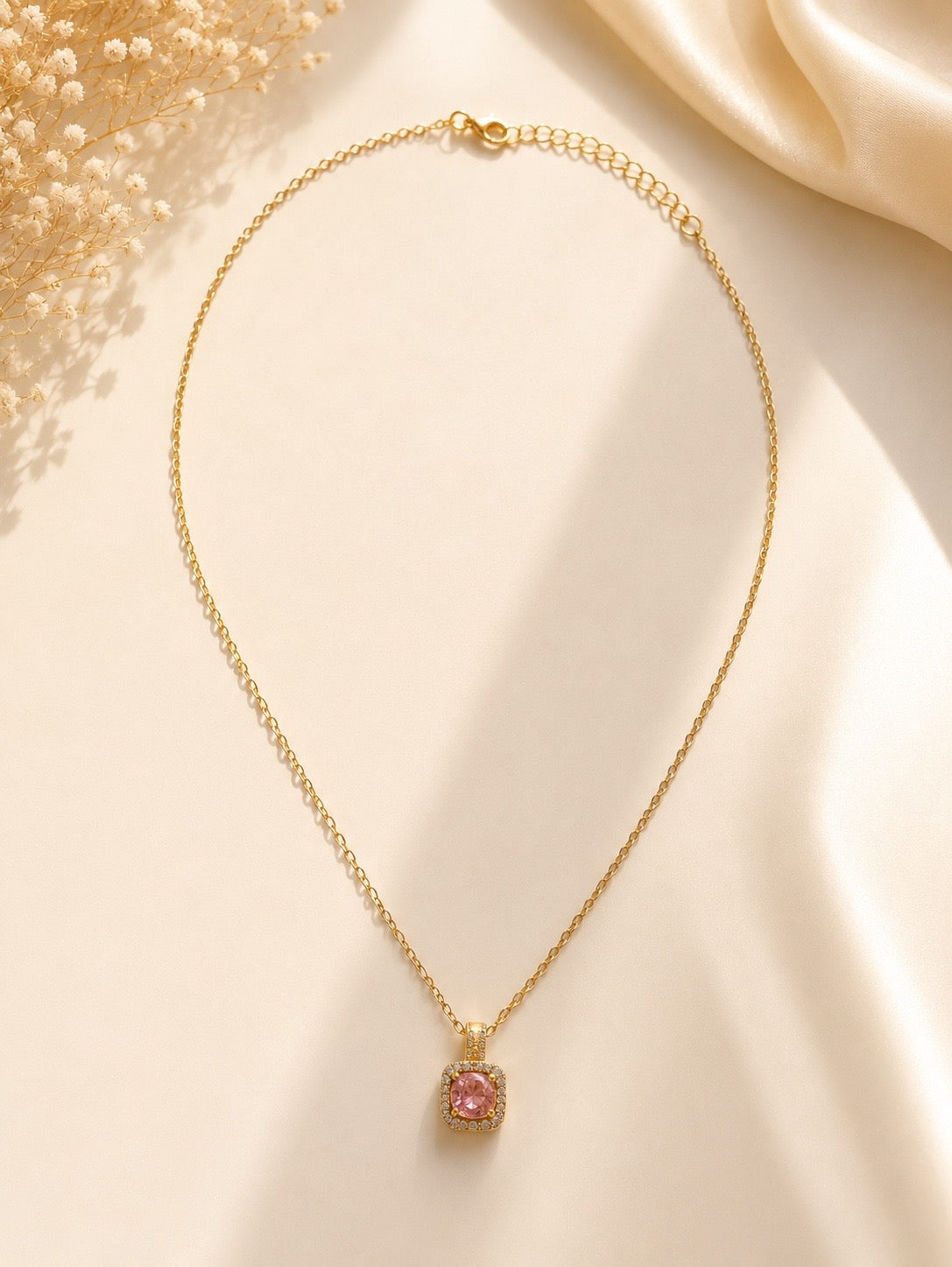 Halo Pendant Necklace