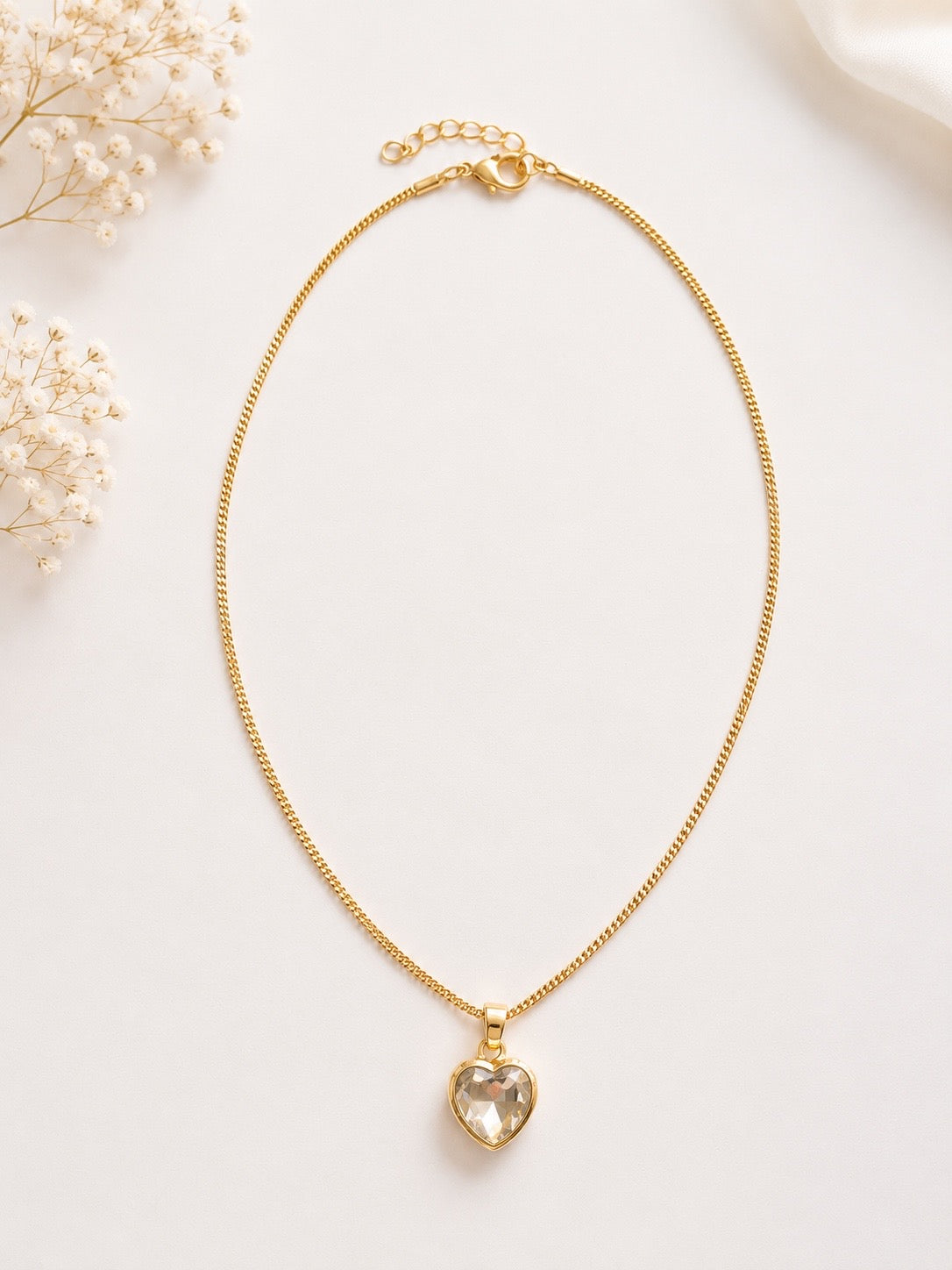 Crystal Heart Necklace