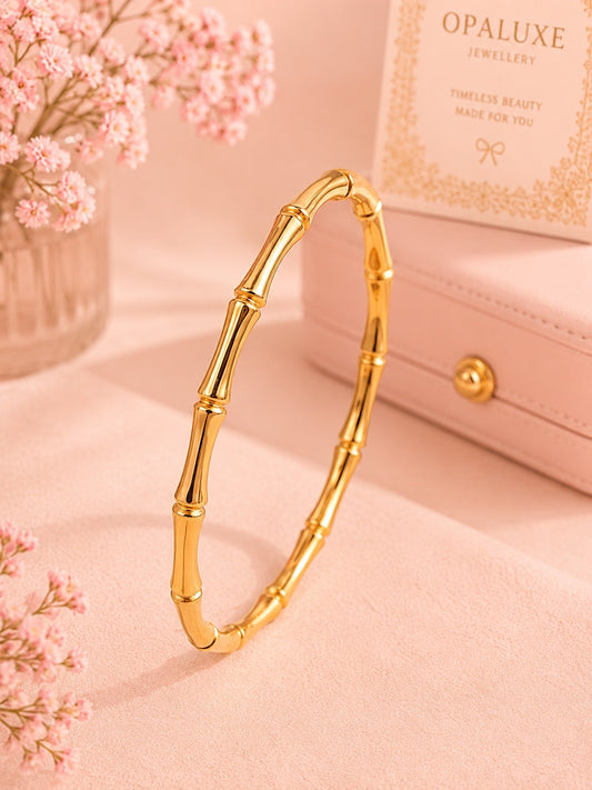 Bamboo Stainless Steel Bracelet