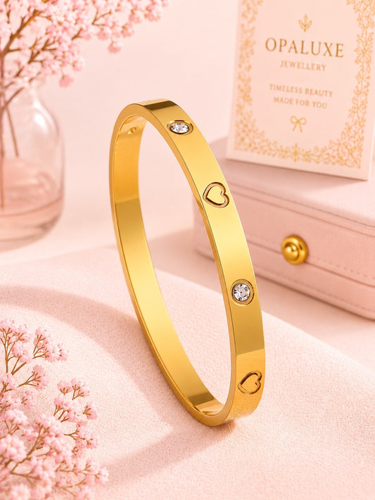 Crystal Heart Bracelet